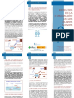 B 2 Defectos de La Beta Oxidacion