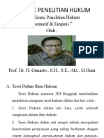 Metode Penelitian Hukum