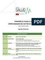 2015 Salud Agenda Preliminar