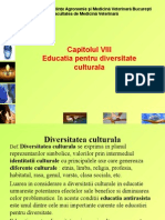 Educatia Pentru Diversitate Culturala