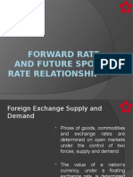 Forward Rate and Future Spot Rate Relationship