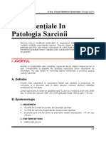 patologia sarcinii