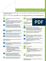 Key Tax Deadlines For Small Businesses 2012-2013: April August