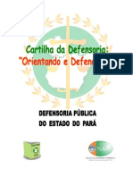 CARTILHA_DEFENSORIA Docs Necessarios Para Instruir Petis Civeis