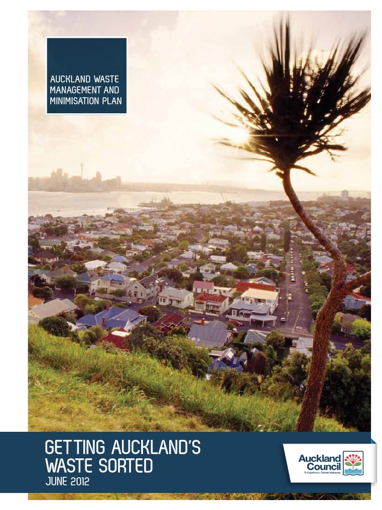 Auckland Waste Management and Minimisation Plan Download Free PDF Waste Management Waste