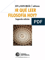 LIBRO.porque Leer Filosofia Hoy_PUCP. GIUSTI