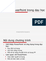 Sử dụng PowerPoint Trong dạy học