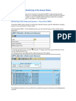 Monitor Queue Status with SMQ1 & SMQ2