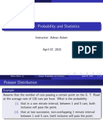 Poisson Distribution