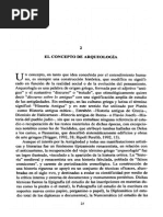 Concepto arqueología 