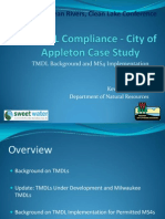 TDL Compliance -- the City of Appleton Case Study