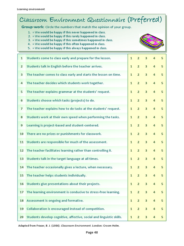 Student-Centered Classroom Practices | PDF | Career & Growth
