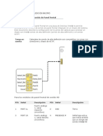 Panel Frontal de Audio en Racimo (Conexión)