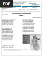 Atividade Romantismo - Turma 113