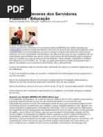 Direito Do Cidadao e Deveres Do Servidor