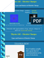 Physics 242 2 Electric Charges