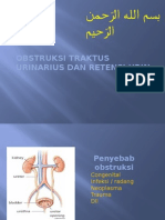 Obstruksi Traktus Urinarius Dan Retensi Urin