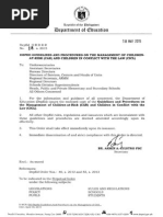 DepEd Order 18, s. 2015 Guidelines | PDF | Crime & Violence | Crimes