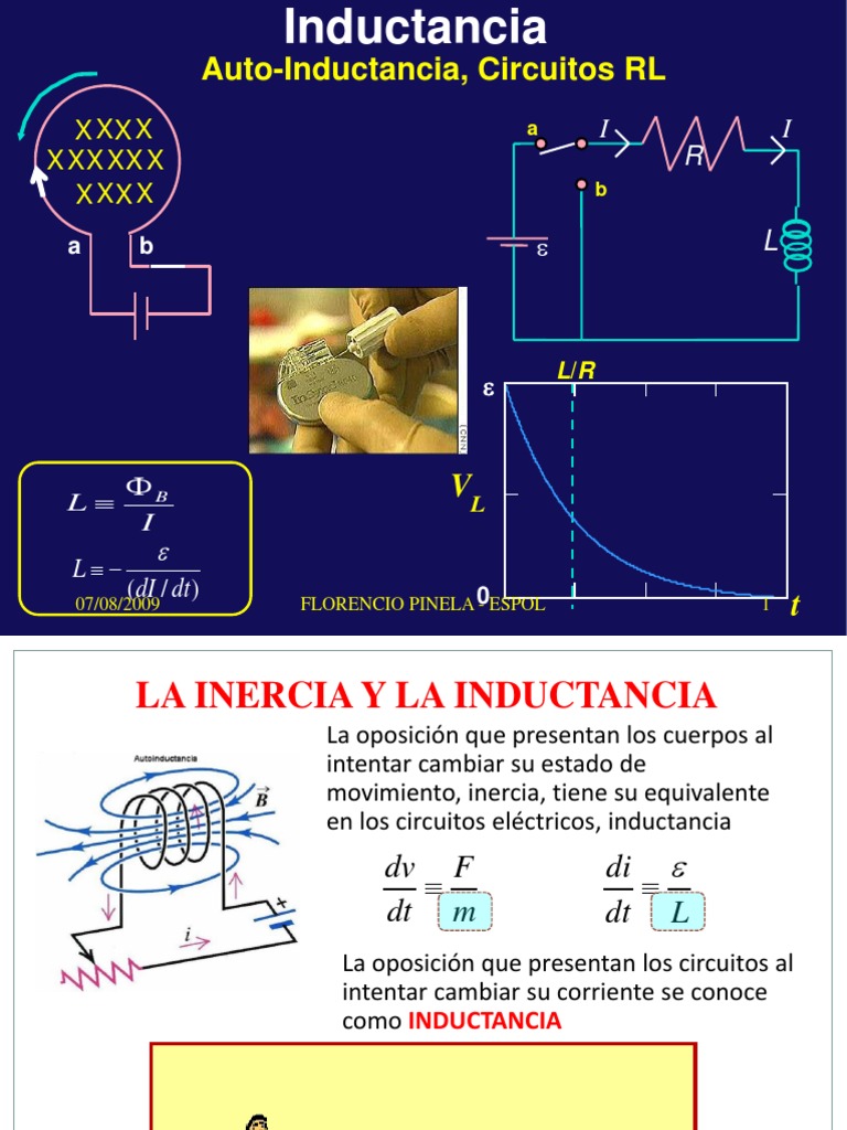 Inductancia: Conceptos y Aplicaciones | PDF