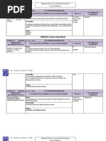 Planificación Semanal 11 de 2015