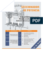 Ficha Tecnica Seccionador de Potencia Felmec