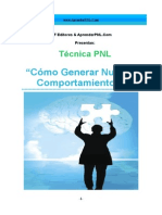 Generar nuevos comportamientos con PNL