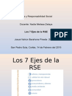 Los 7 Ejes de La RSE