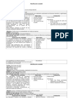 Planificación Variable