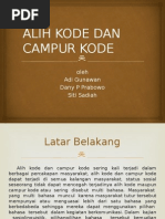 Download Alih Kode Dan Campur Kode by erfan SN266481806 doc pdf