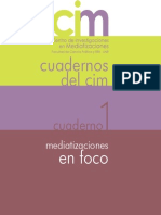Cuadernocim 1 Mediatizaciones en Foco2012 UNR