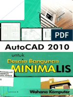 Autocad 2010 Desain Bangunan Minimalis.o