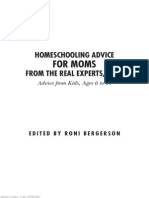 Homeschooling Advice For Moms From The Real Experts Kids Advice From Ages 6 11 PDF