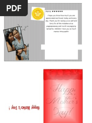 Mother's Day Card