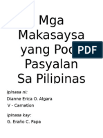 Mga Makasaysayang Pook Pasyalan Sa Piliipinas