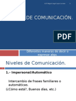 Tipos de Comunicación - PPT