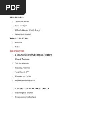 Work Schedule