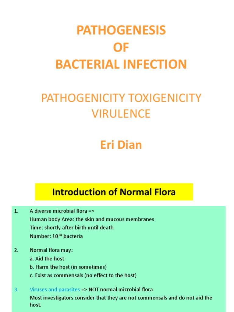 Pathogenesis of Bacterial Infection | PDF | Infection | Pathogen