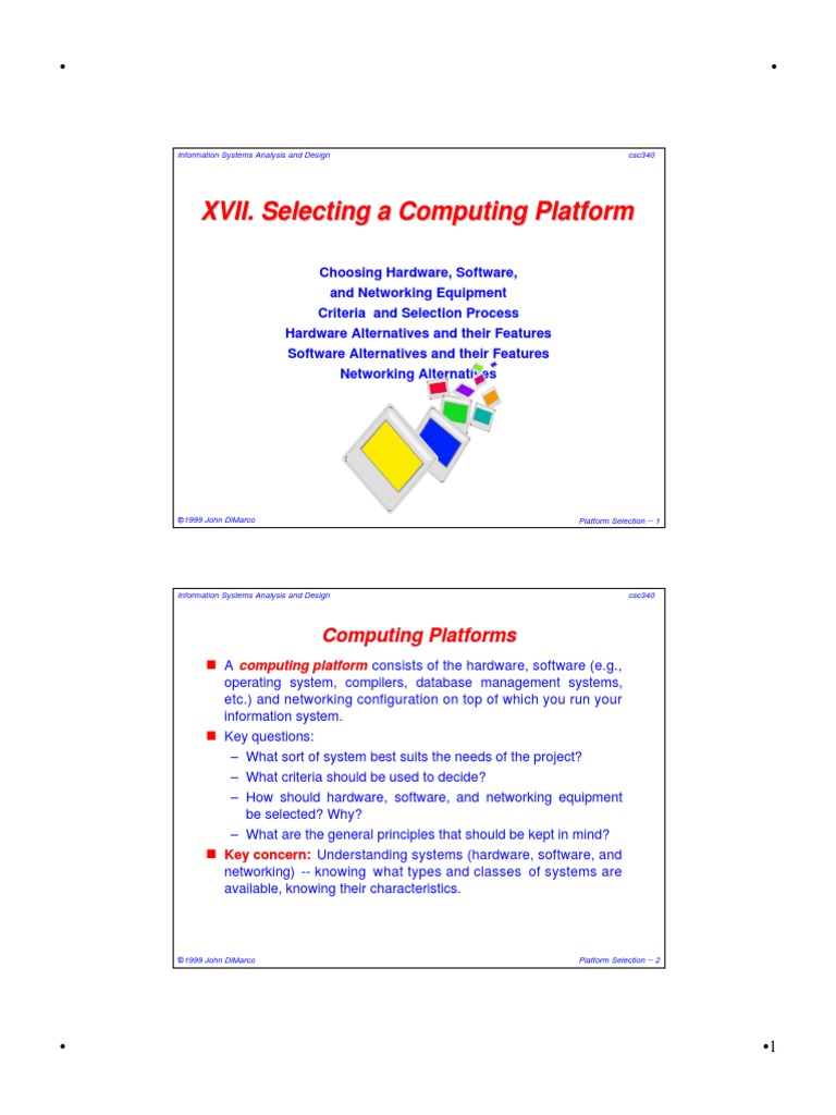 Selecting the Optimal Computing Platform A Comprehensive Analysis of