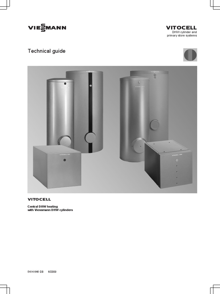 Vitocell Technical Guide PDF PDF Polyurethane Kilowatt Hour — free download