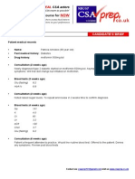 CSA Course Case Diabetic Strips PDF