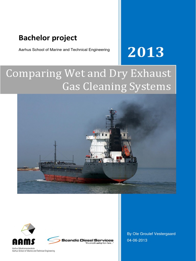 Comparing Wet and Dry Exhaust Gas Cleaning Systems PDF