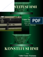 KONSTITUSI HMI Vidiel