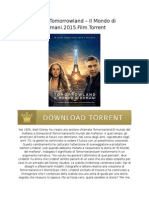 [!ITA!] Tomorrowland – Il Mondo Di Domani.2015.Film.torrent