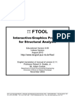 F Tool: Interactive-Graphics Program For Structural Analysis