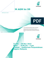 Laporan PPM AGM Ke 59: PNM 30hb April 2015