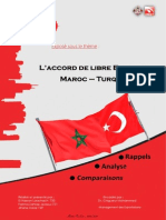 Accord Maroc Turquie: Rappels, Analyse Et Comparaisons