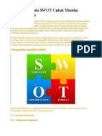 Contoh Analisis SWOT Untuk Menilai Perusahaan