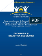 1.b.geografia Si Didactica Geografiei PIR C Talanga Material Auxiliar