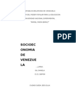 Socioeconomia de Venezuela 