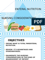 Total Parenteral Nutrition